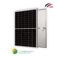 Panneau solaire 410W Demi-Cellule Cadre Noir – 1 pc/carton