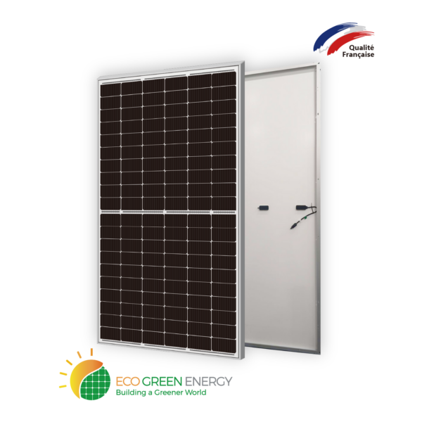 Panneau solaire 450W Demi-Cellule Cadre Gris – 1 pc/carton