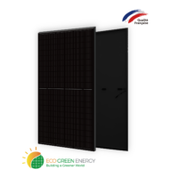 Panneau solaire 375W Demi-Cellule Full Black – 1 pc/carton
