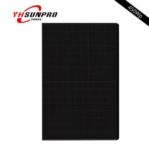 Sunpro - Panneau Solaire Bifacial SPDG450-N96R12 (450W) – Black Frame & Black Mesh